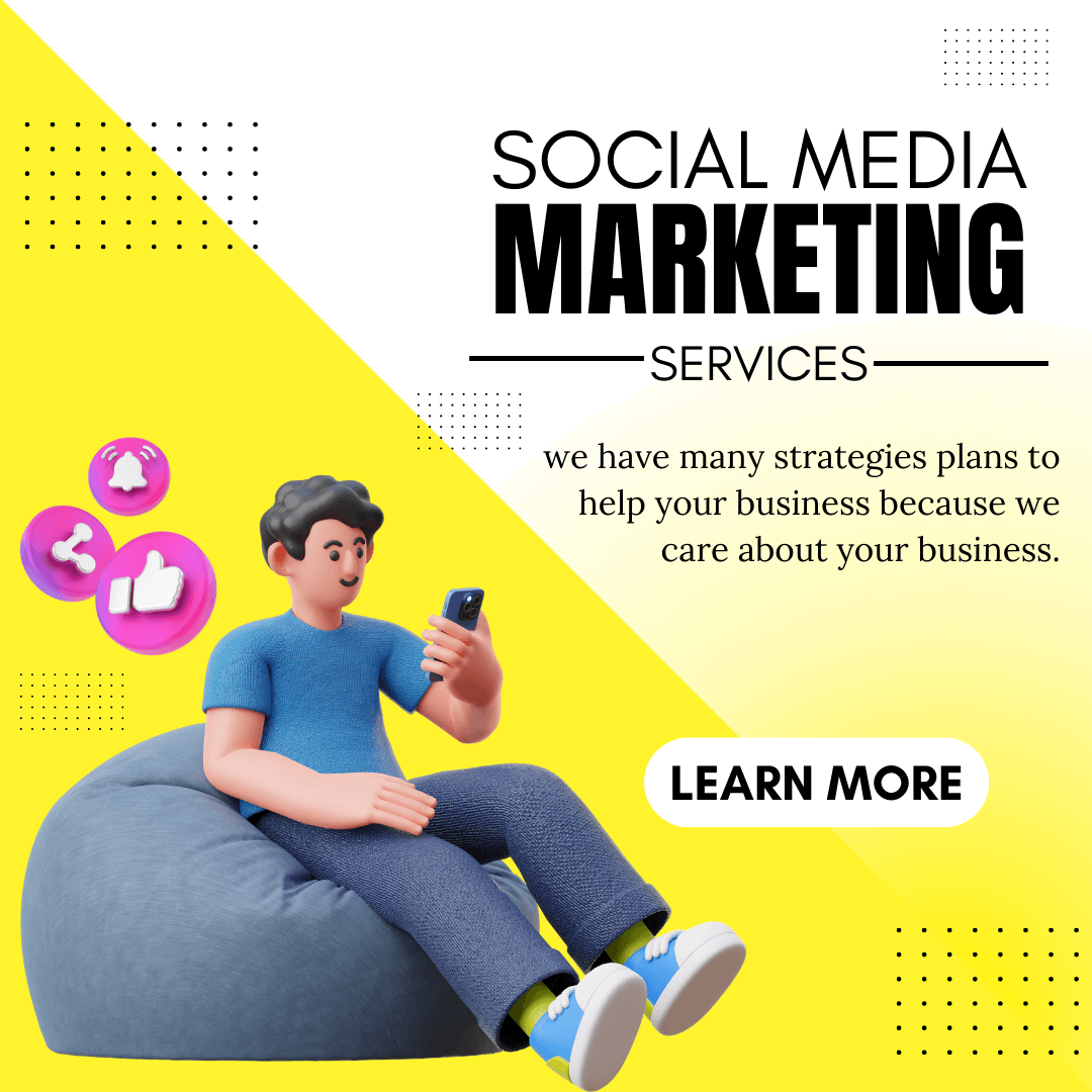 Social media icons representing various platforms for marketing